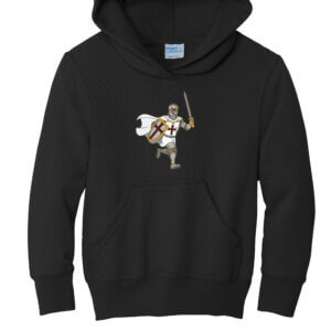 Charging Crusader Youth Fleece Hooded Sweatshirt