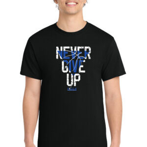 Never Give Up Port & Company® Core Cotton Tee