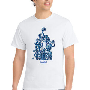 Port & Company® Girls Basketball Core Cotton Tee