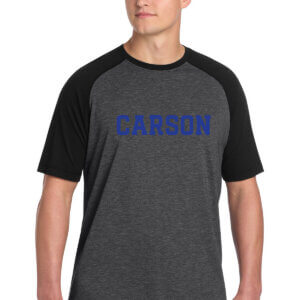 Carson Sport-Tek® PosiCharge® Tri-Blend Wicking Raglan Tee